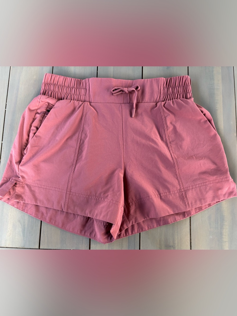 all in motion Women's Drawstring Athletic Shorts - Dusty Rose